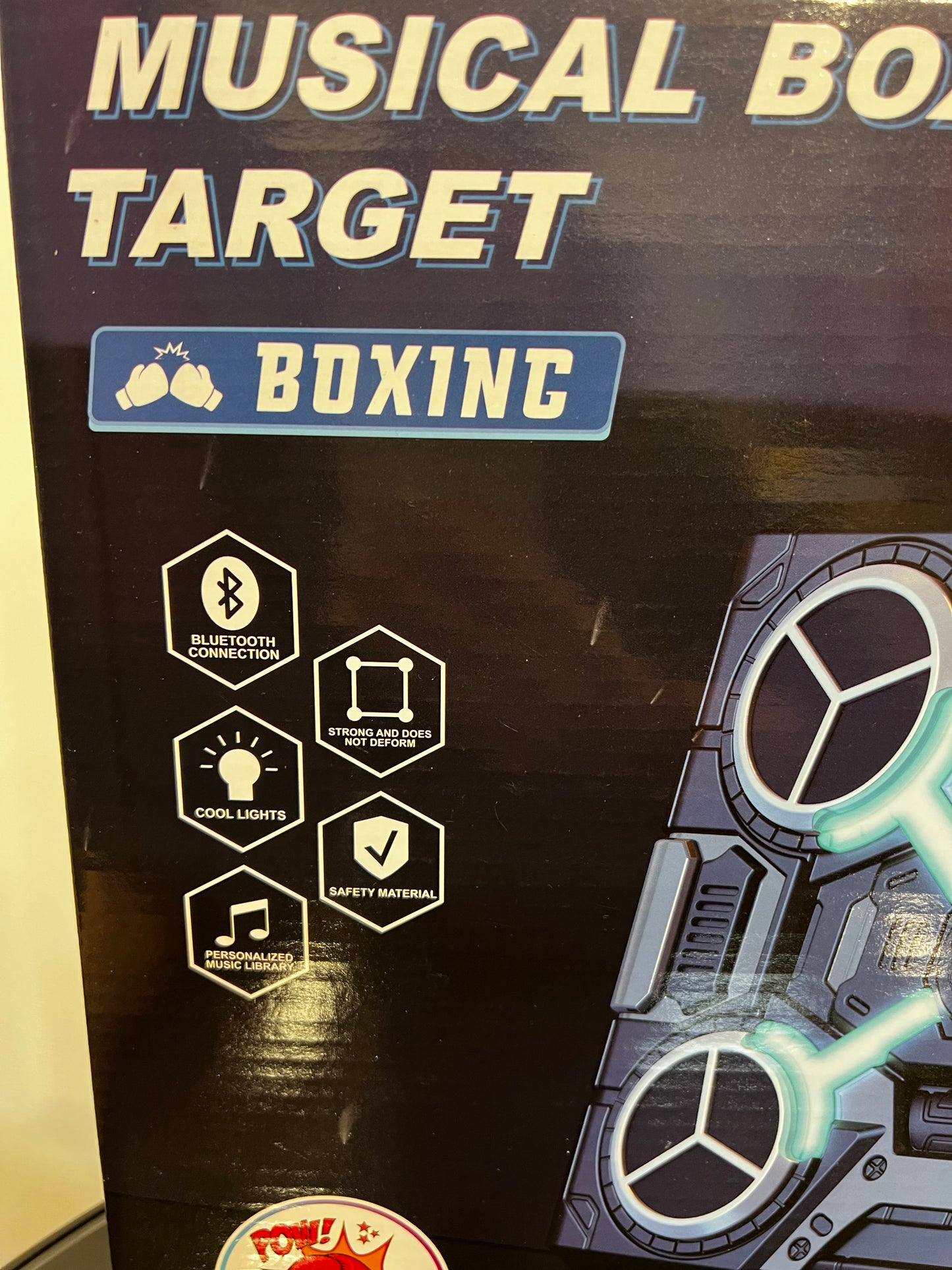 Muzikinis bokso treniruoklis